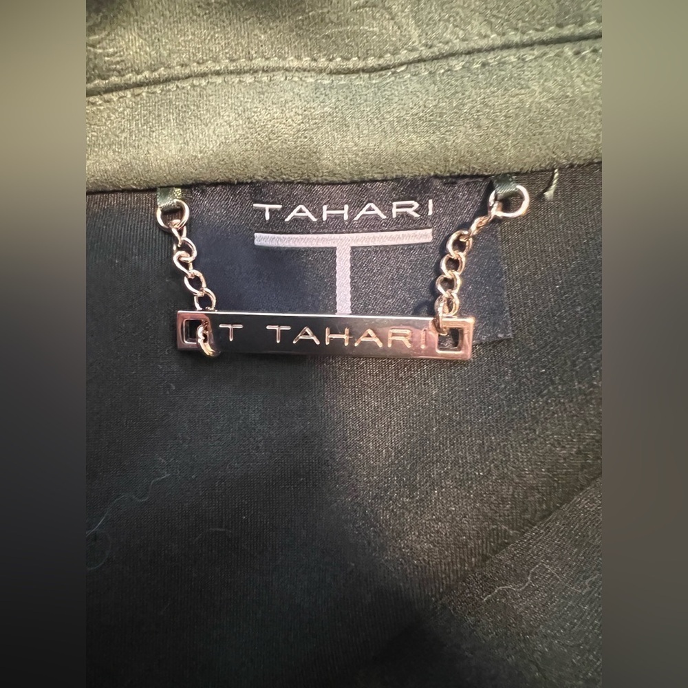T Tahari Faux Leather Coat Size M - Picture 7 of 12